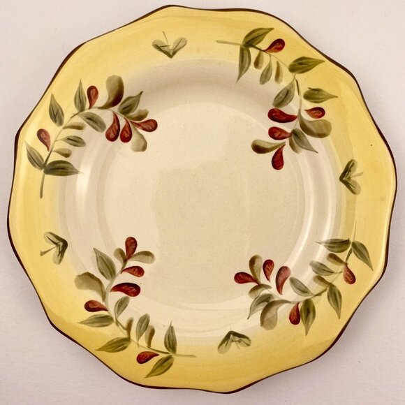 Better Homes & Gardens Tuscan Retreat 8.75 inch salad/side plates, set of 3 - Picture 2 of 7